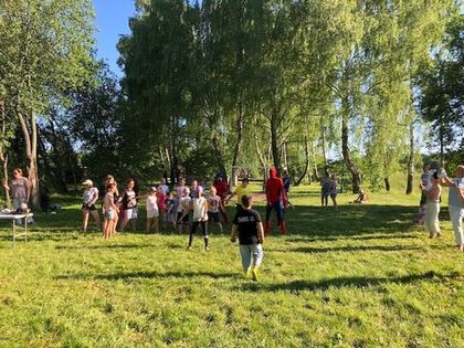 В «Романовском Парке» прошел организованный жителями детский праздник