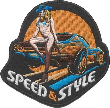Нашивка Speed & Style ( Скорость & Стиль )