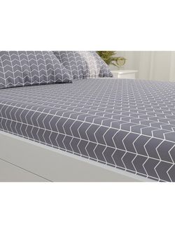 Простынь на резинке перкаль Сказка "Милашки" 180x200 см