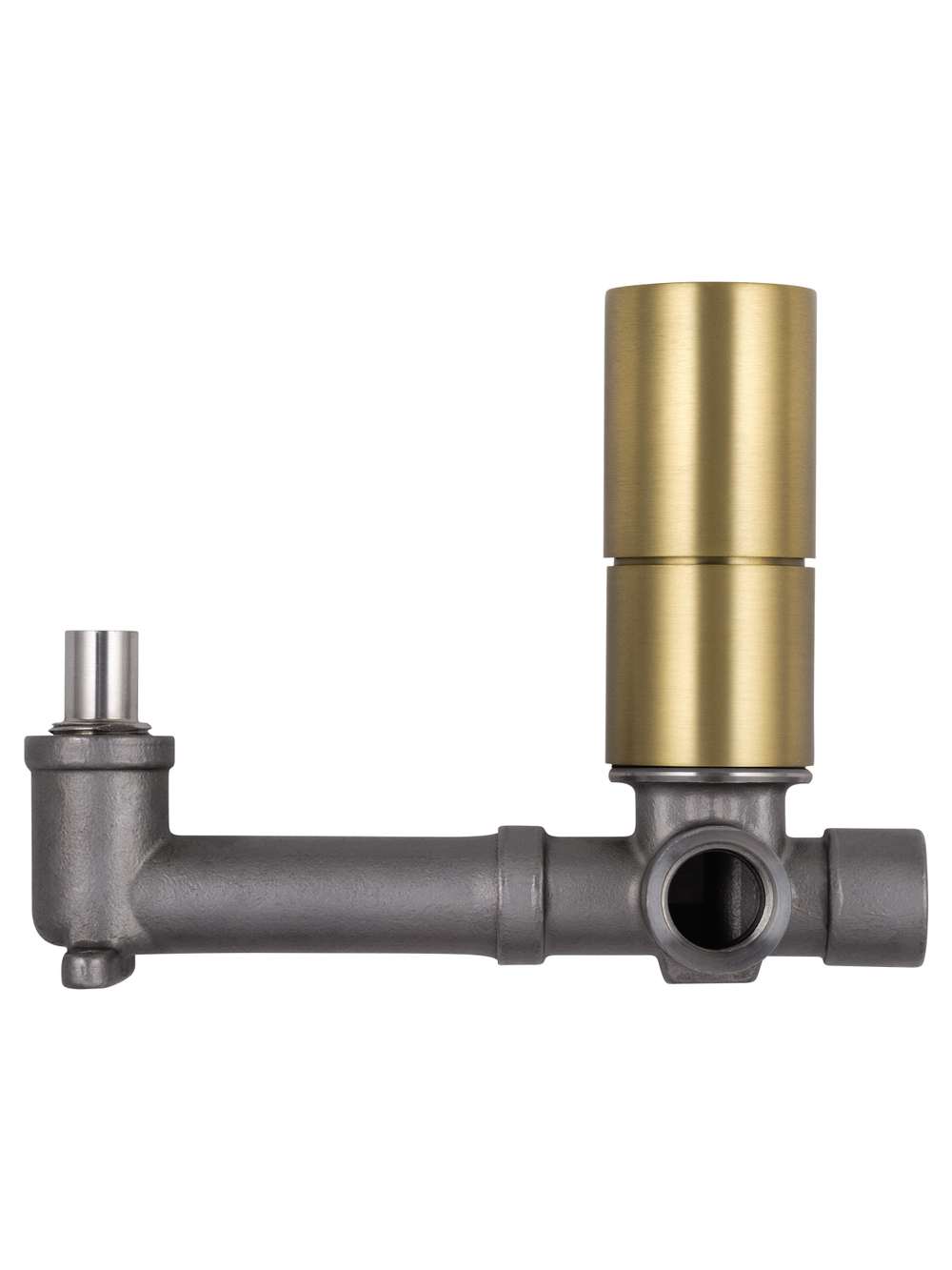 Смеситель для раковины встраиваемый WONZON & WOGHAND, Брашированное золото (WW-105-BG)