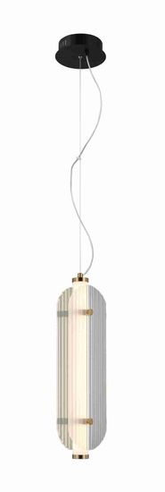 8368MDM-2S W BLACK+CLEAR (1) Люстра NW