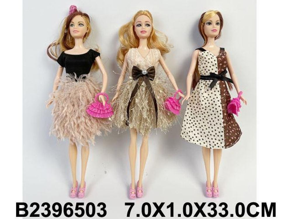 Кукла тип Модель с аксессуарами, пакет YY2069