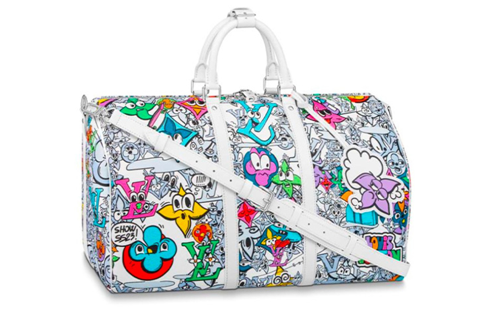 LOUIS VUITTON Keepall Bandouliere 50 Multicolor