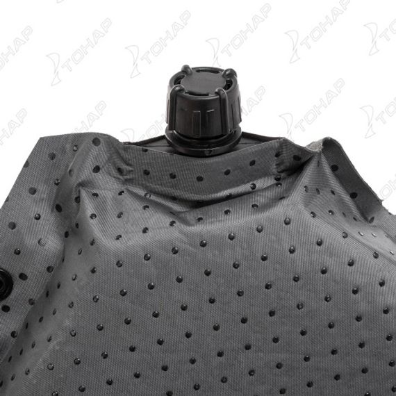 Коврик самонадув. 200x81x8 флок серый (N-008-G) NISUS