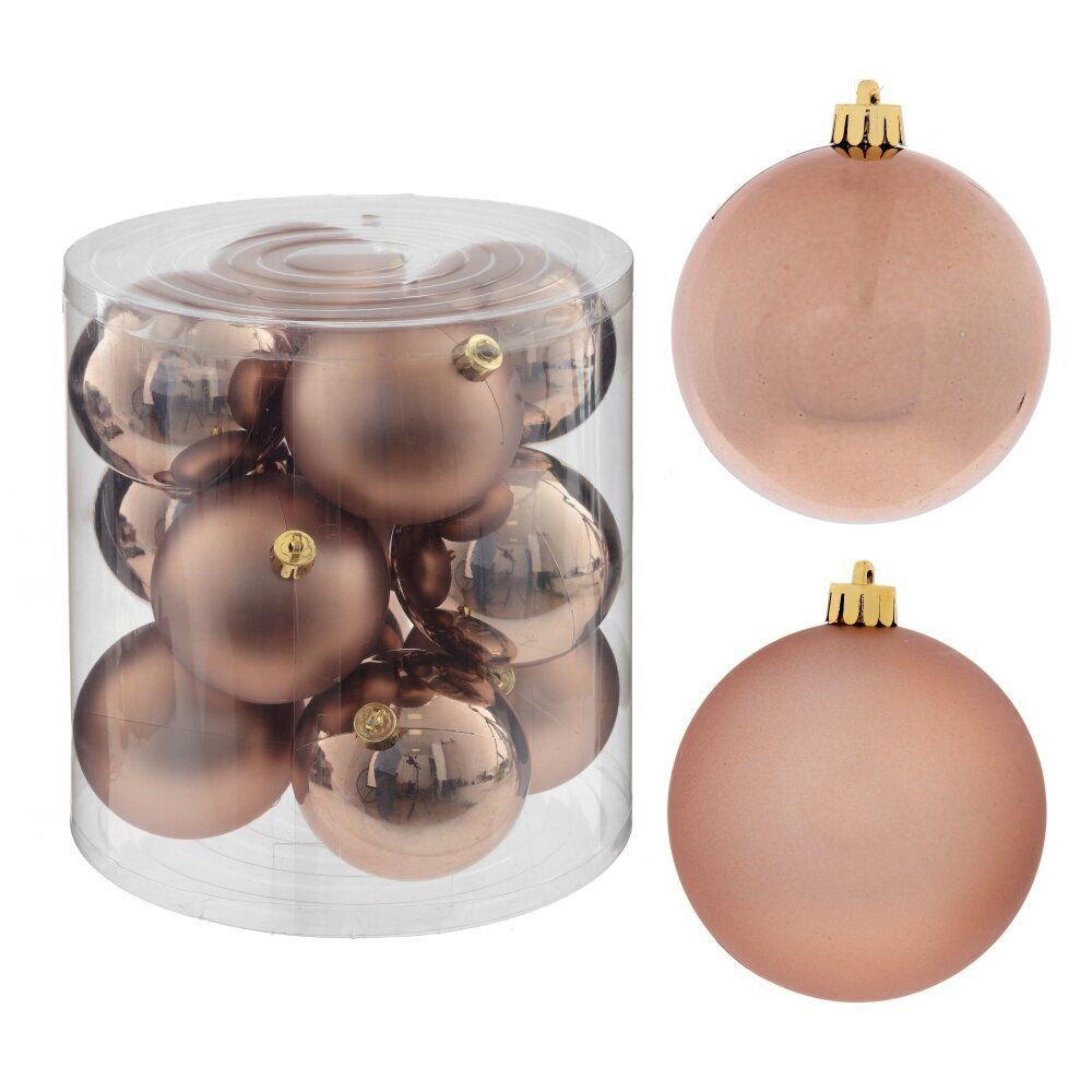 GAEM Набор из 12шт Украшение новогоднее "Шар", D 8 см, L19 W19 H21,5 см