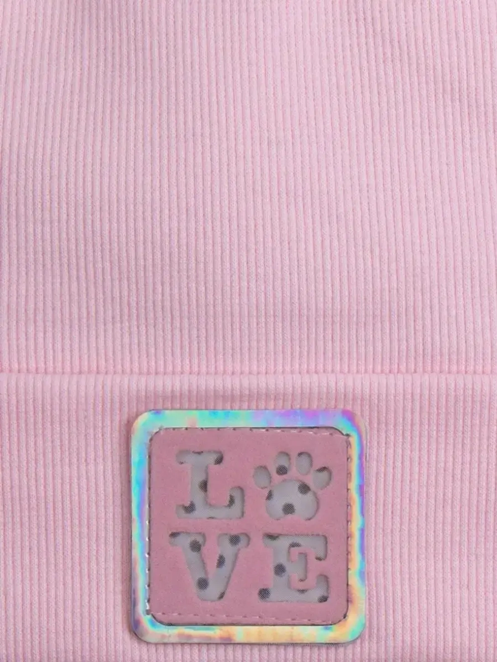 Шапка с ушками трикотажная осенняя