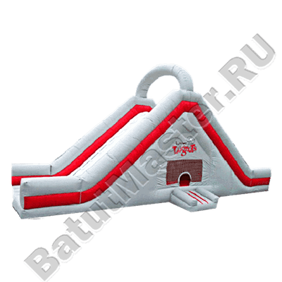 Детский надувной батут-горка "Дворовая"