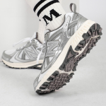 New Balance 410 Wide White Silver