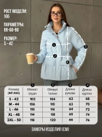 Куртка демисезонная с капюшоном