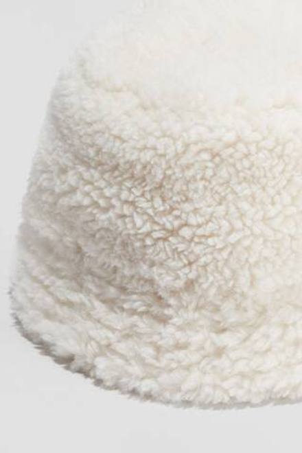 H&M Плюшевая панама, кремовый