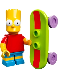 Минифигурки LEGO Minifigures Simpsons Барт Симпсон 71005-2
