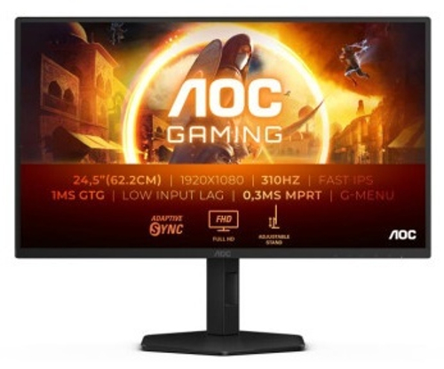 Монитор 24.5&quot; AOC 25G4SXU/01 черный