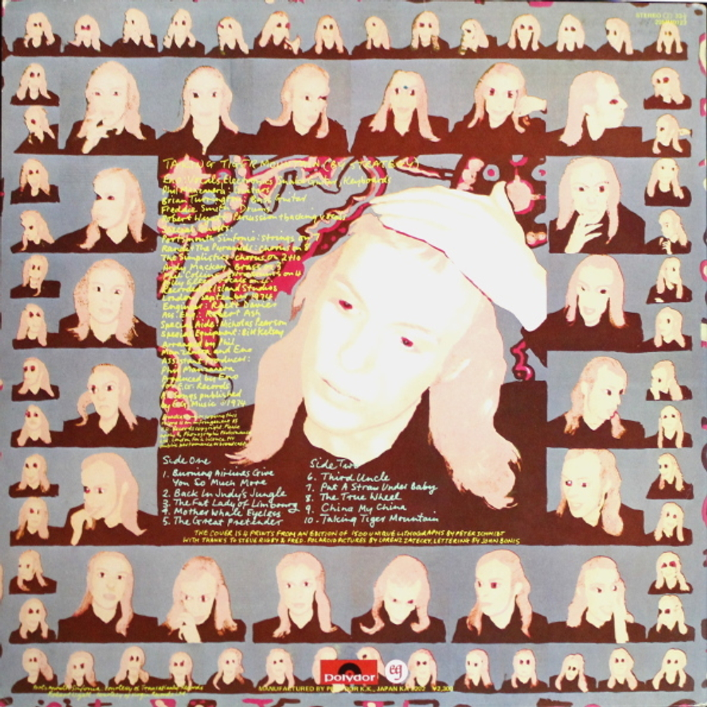 Brian Eno / Taking Tiger Mountain (By Strategy)(LP)