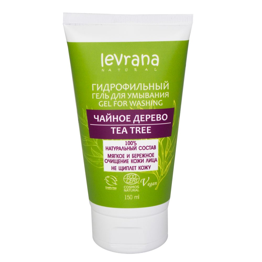 Натуральный гидрофильный гель для умывания (Levrana)