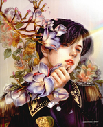 Boy's Love Letter. Coloring Book