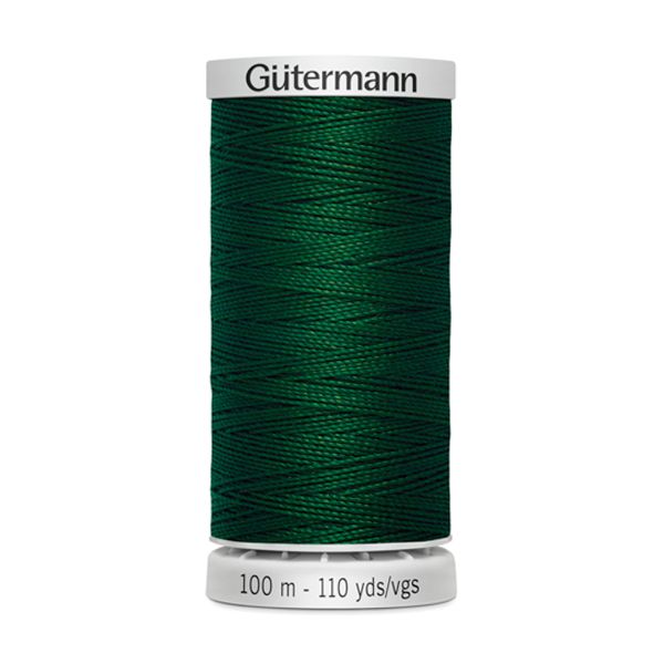 Нитки суперкрепкие Gutermann Extra Strong M782 №40 (100 метров), 5 кат. | 707 т.зеленый