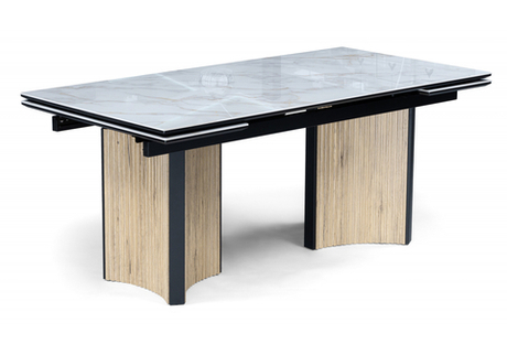 Керамический стол Woodville Саливан 180x90 carla larkin, дуб монтана