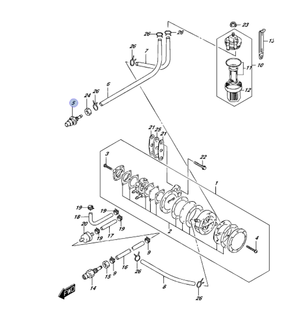 Коннектор  DT 3,5-140; DF4-15 (65720-98520)