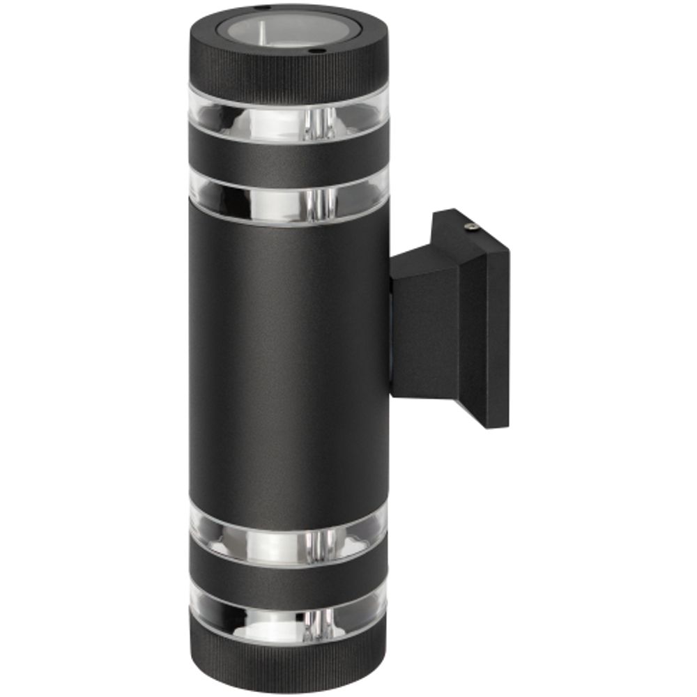 Светильник уличный настенный ЭРА «Адрия» GBW-102-BL-0300 230В 2хЕ27 IP54 вверх/вниз черный