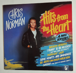 Винтажная виниловая пластинка LP Chris Norman Hits From The Heart (Germany 1988) (Club Edition)