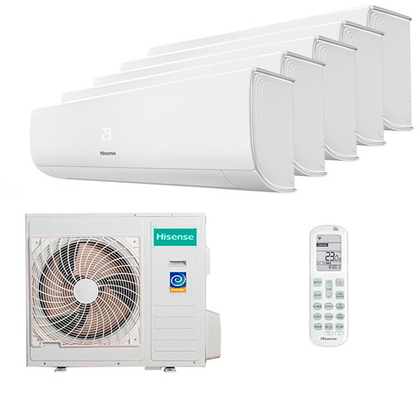 Мульти сплит-система Hisense на 5 комнат (20+20+20+20+20 кв.м.) Zoom