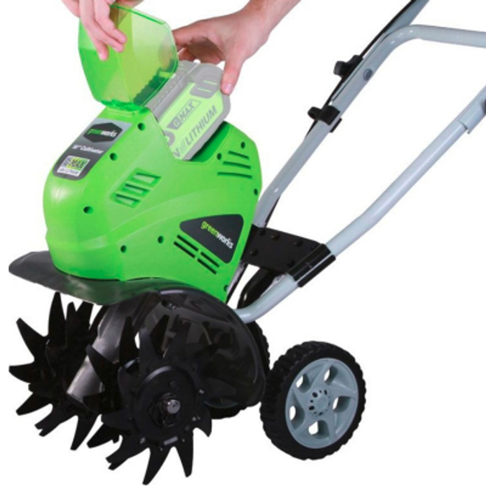 Культиватор GreenWorks G40TL 27087 без аккумулятора и ЗУ