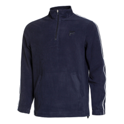 Мужская кофта теннисная Fila Maddox Fleece Sweatshirt Men - Blue