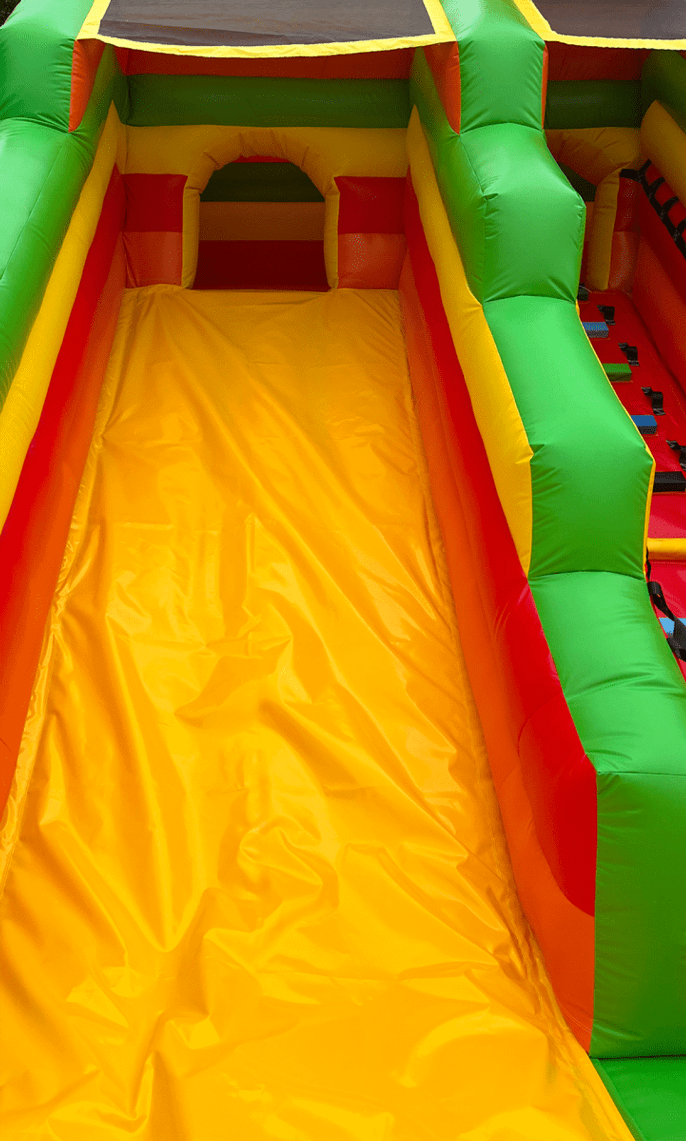 Коммерческий надувной батут « Спелый абрикос», 10*6*5 м