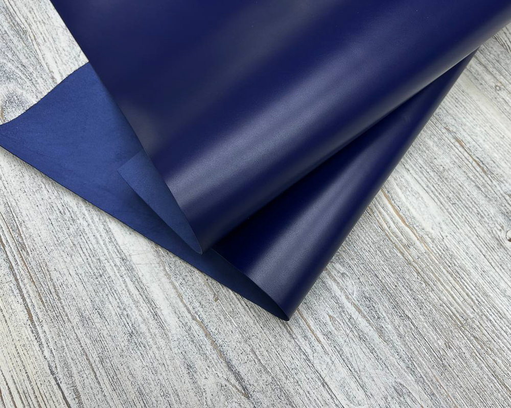 Picasso Bluette (0,8-1,0 мм), цв. Голубой, натуральная кожа