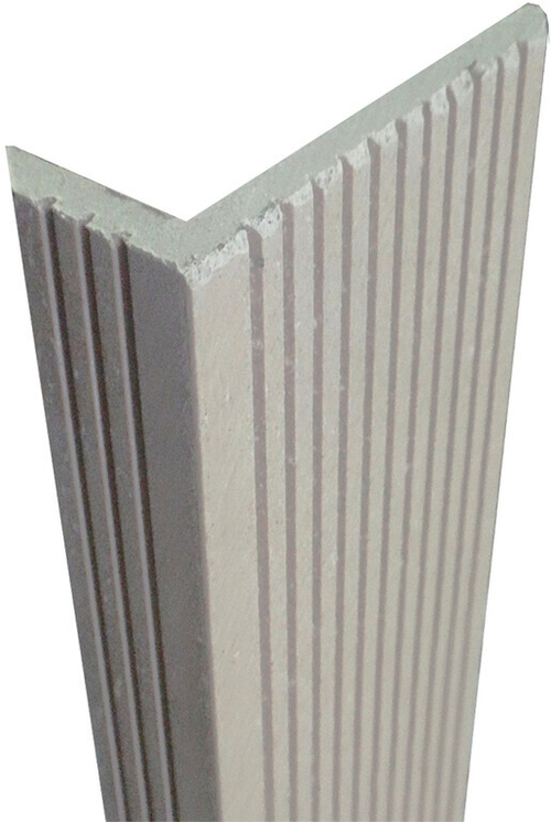 Уголок из ДПК 30х70х3000 мм Вечное Дерево Белый мрамор