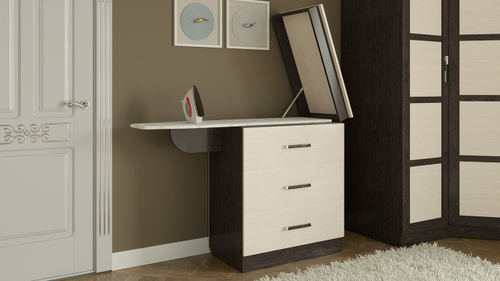 Комод со встроенной гладильной доской