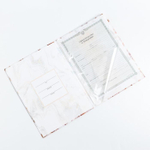 5287857 Папка для свидетельства о рождении «Наше чудо», под новый формат, 32 х 22,3 см