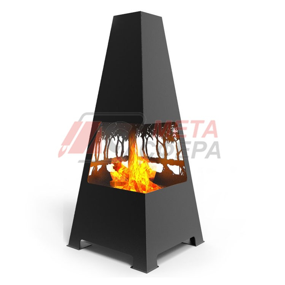 Уличный камин Закат