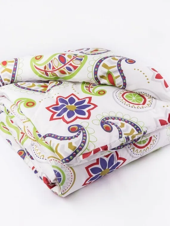 Одеяло всесезонное, размер 172х205 см,цвет МИКС, синтепон