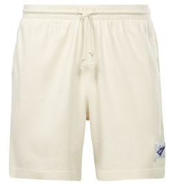 Мужские теннисные шорты Reebok Les Mills Natural Dye Rib - Бежевый