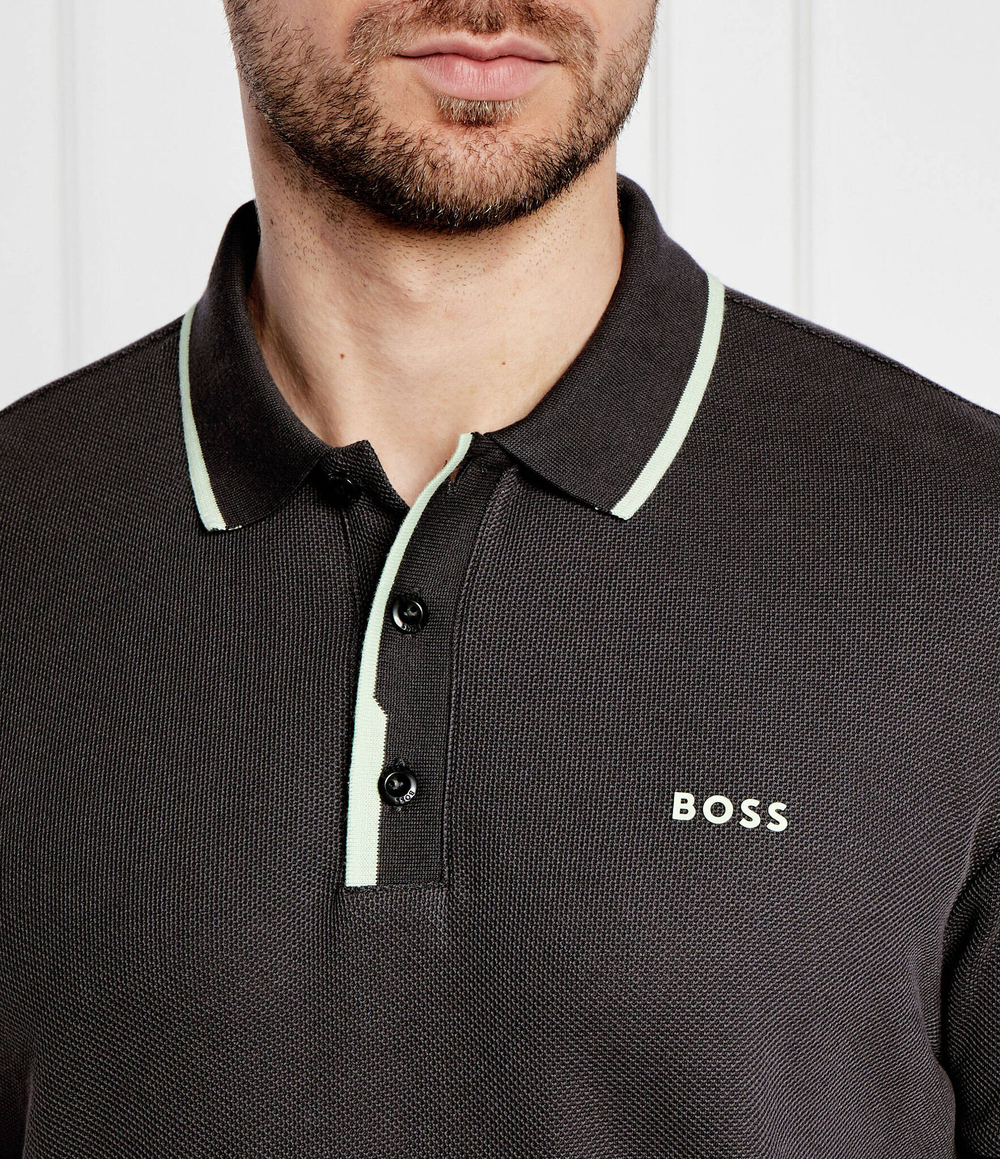 Поло Paddy 2 BOSS GREEN - графитовый(50512742)
