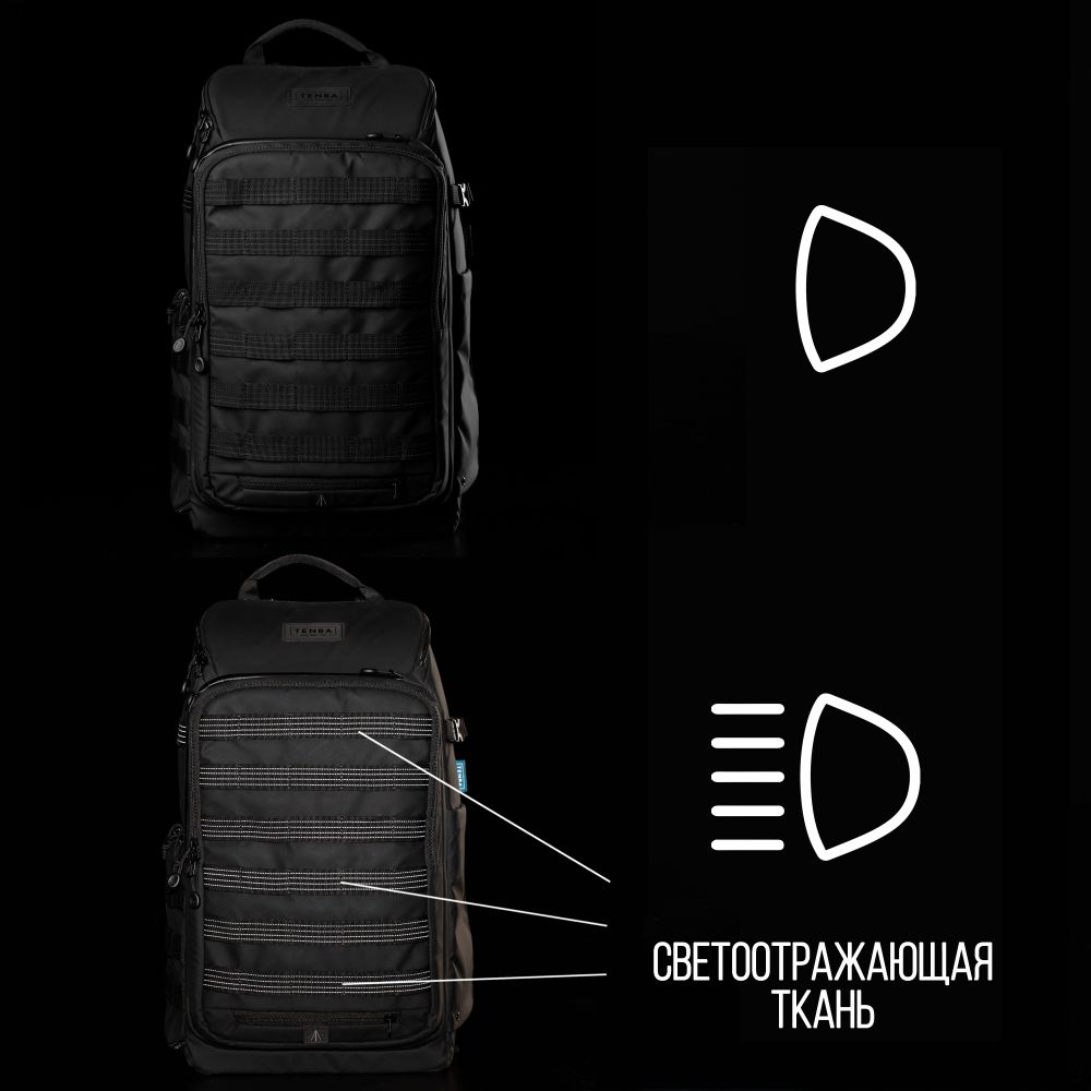 Фоторюкзак Tenba Axis v2 Tactical Backpack 32 Black 637-758