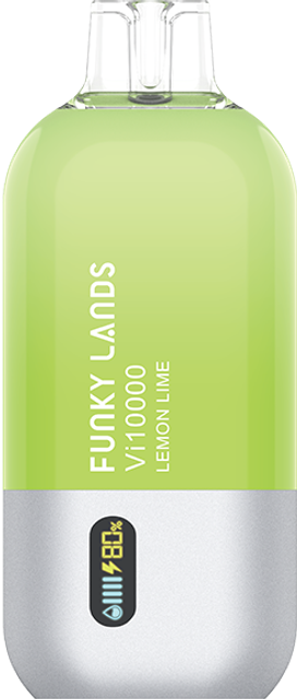 Одноразовый Pod Funky Lands - Лимон Лайм (10000 затяжек)