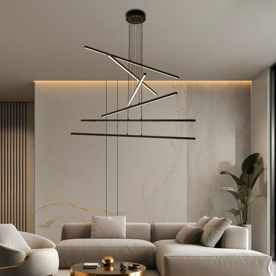 CL203261 Стиг Черный Люстра Подвесная