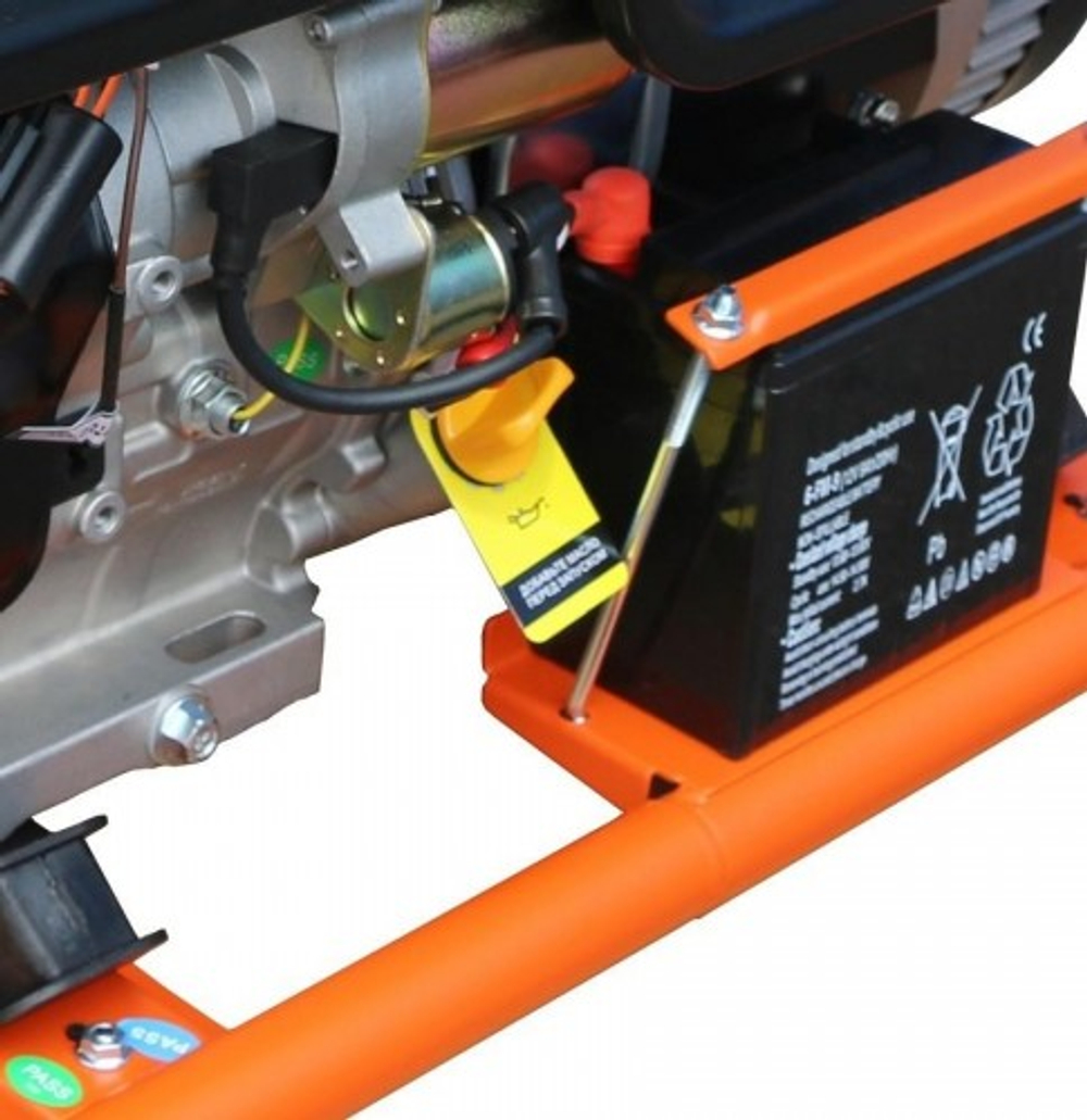 Генератор бензиновый ZONGSHEN PB  7000 E 1T90DF706