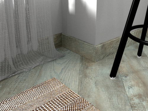 Плинтус FF-1520/1420 Дуб Фуэго (12,5*60*2400мм)