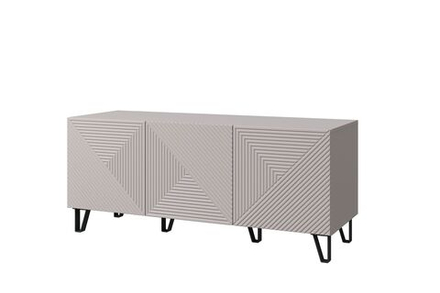 Тумба под ТВ "Кашемир", напольная, 136 см x 47 см x 58 см, бежевый