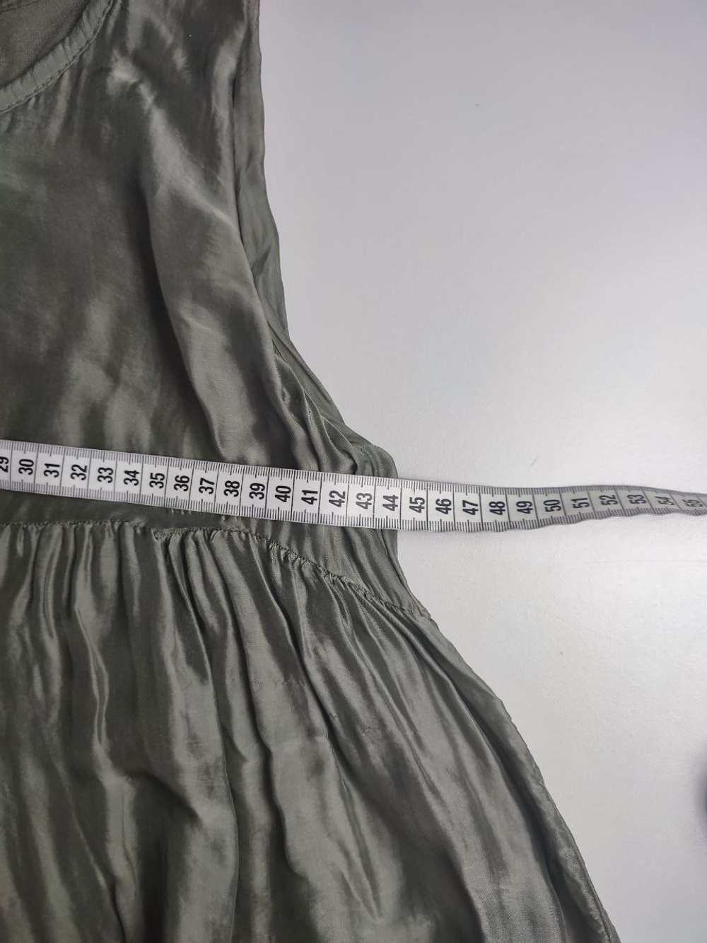 Платье летнее стильное с шелком  40-42 размер