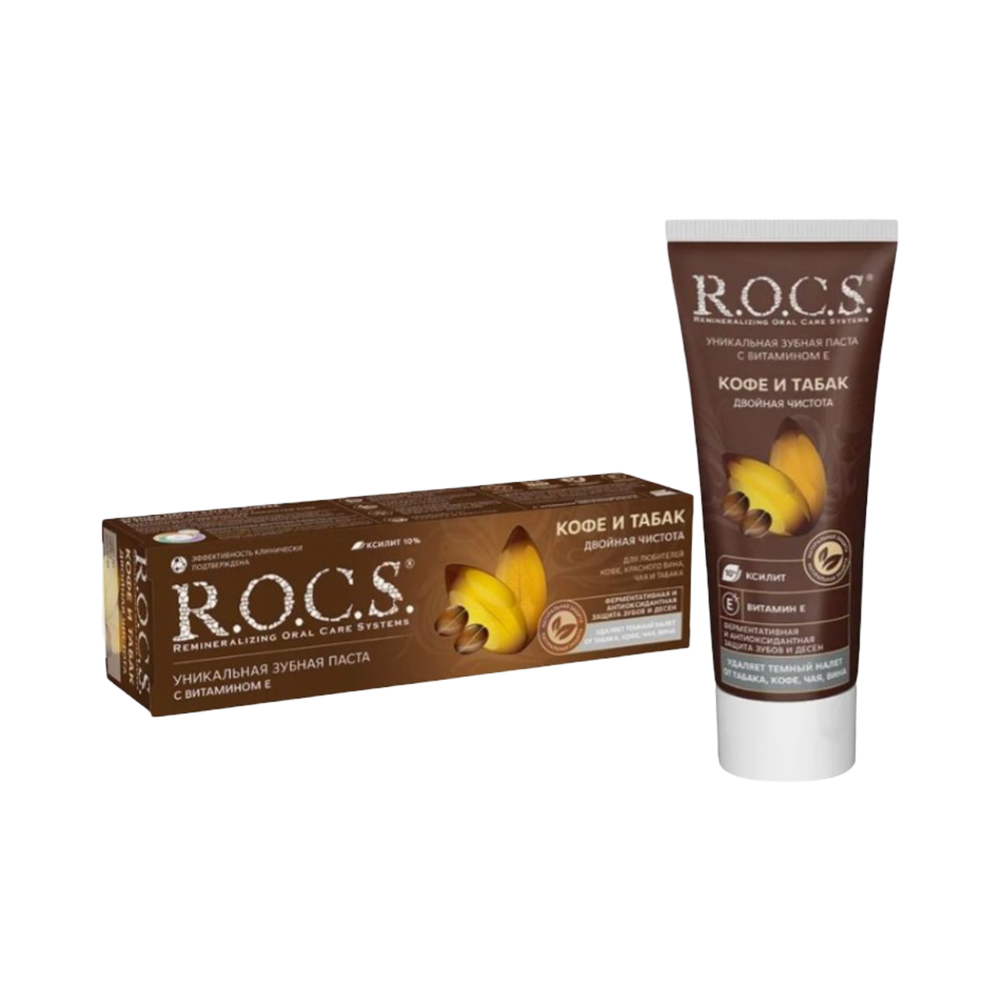 Зубная паста "ROCS" с витамином Е 74г