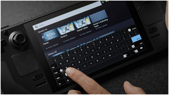 Игровая портативная консоль Valve Steam Deck 256Gb
