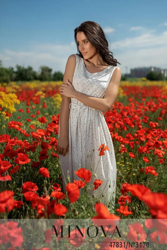 Платье 3170-Кремовый Minova