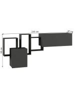 Стенка в гостиную со шкафом 240х44,5х200 см