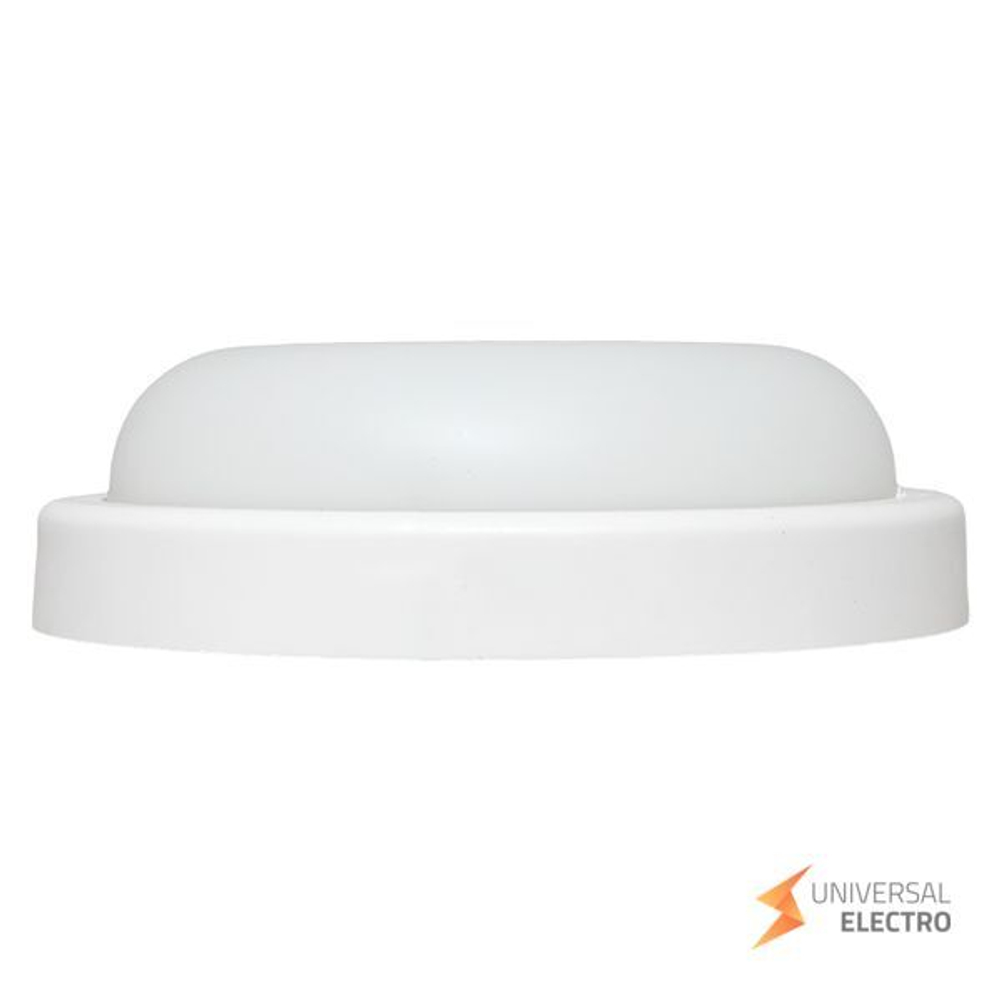 Светильник светодиодный ЖКХ круг ДПО-1100 с оптико-акустическим датчиком движения 12Вт 4000K IP65 LUMA EKF