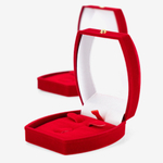 Футляр «Романтика» флокированный с кнопочкой для гарнитура