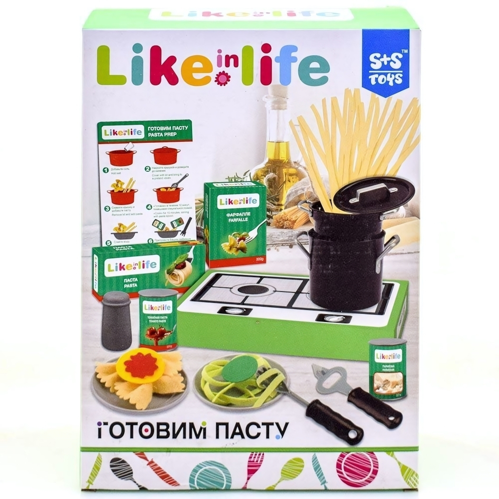 Набор продуктов "Готовим пасту" 4766 (S+S Toys)